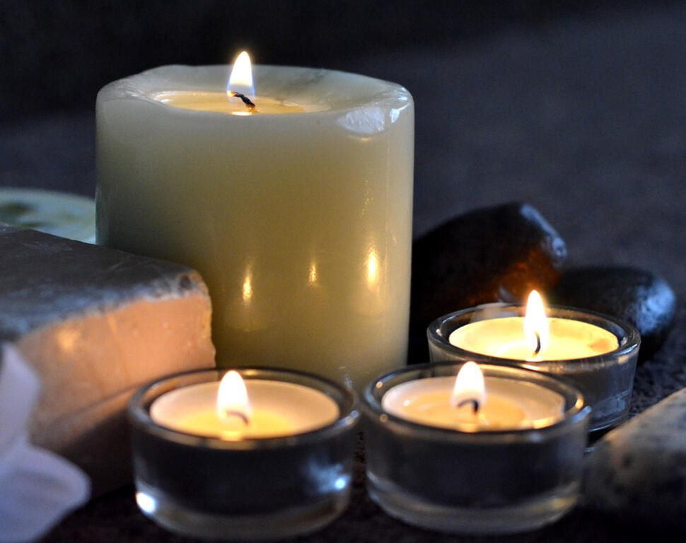 Soft candlelights
